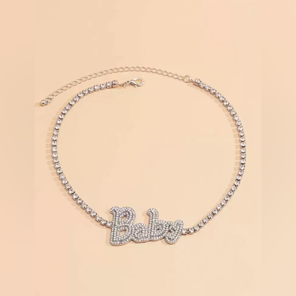 Fine diamond BABY necklace